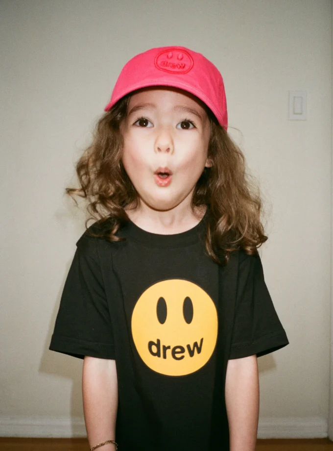 Drew House Mini Drew Mascot ss Tee Black