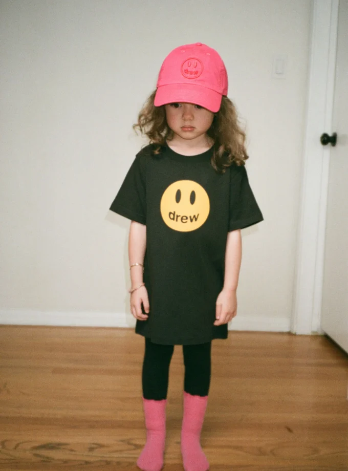 Drew House Mini Drew Mascot ss Tee Black
