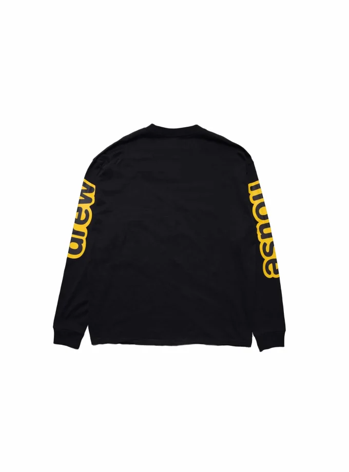 Drew House ls Hug Tee Black