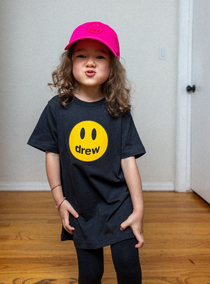 Drew House Mini Drew Mascot ss Tee Black