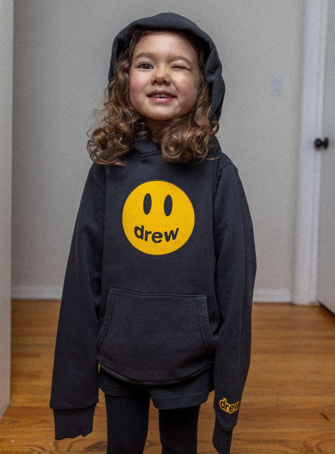 Mini Drew House Mascot Hoodie Black
