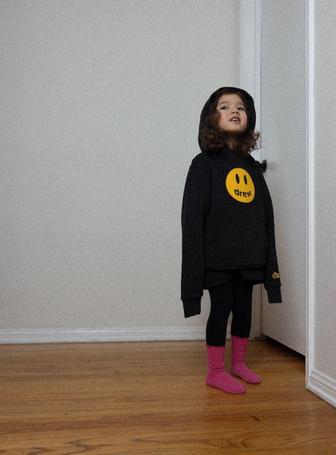 Mini Drew House Mascot Hoodie Black