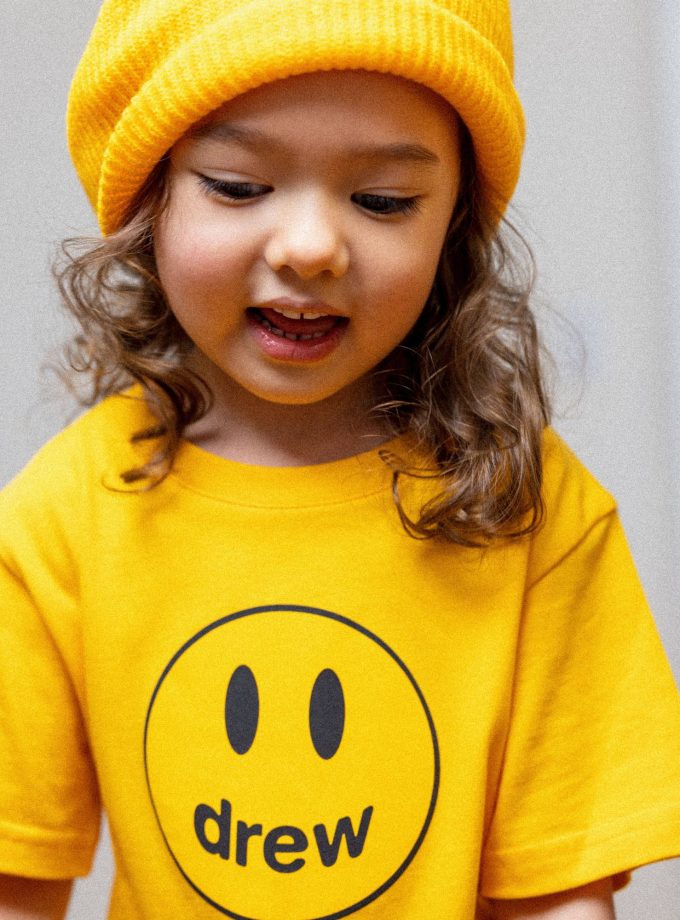 Drew House Mini Mascot ss Tee Golden Yellow