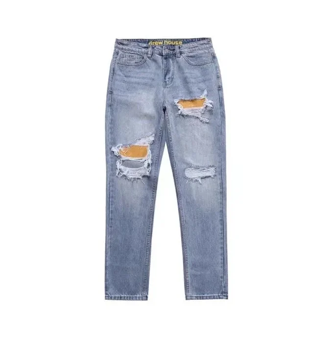 Drew House Mascot Ripped Jeans