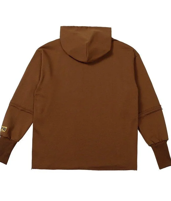 Drew Hoodie Brown Vintage Paneled Sleeves