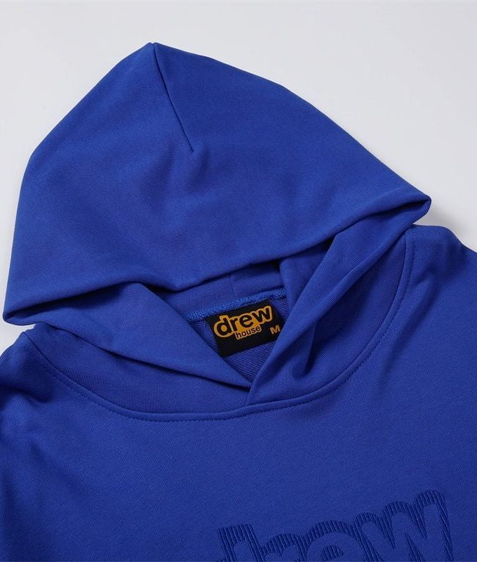 Drew House Embroidery Royal blue Hoodie