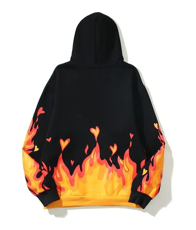 Drew House Fire Hoodie Black