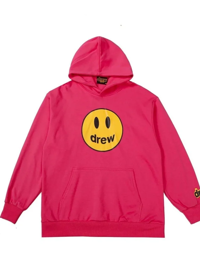 Drew House Hoodie Rose Red