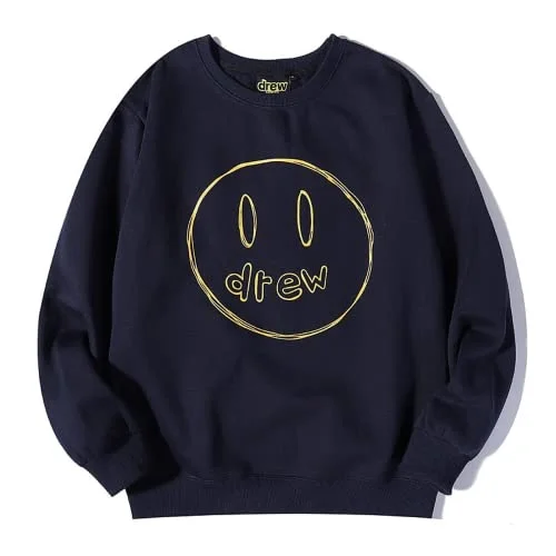 Drew House Sketch Crewneck Sweatshirt Navy Blue