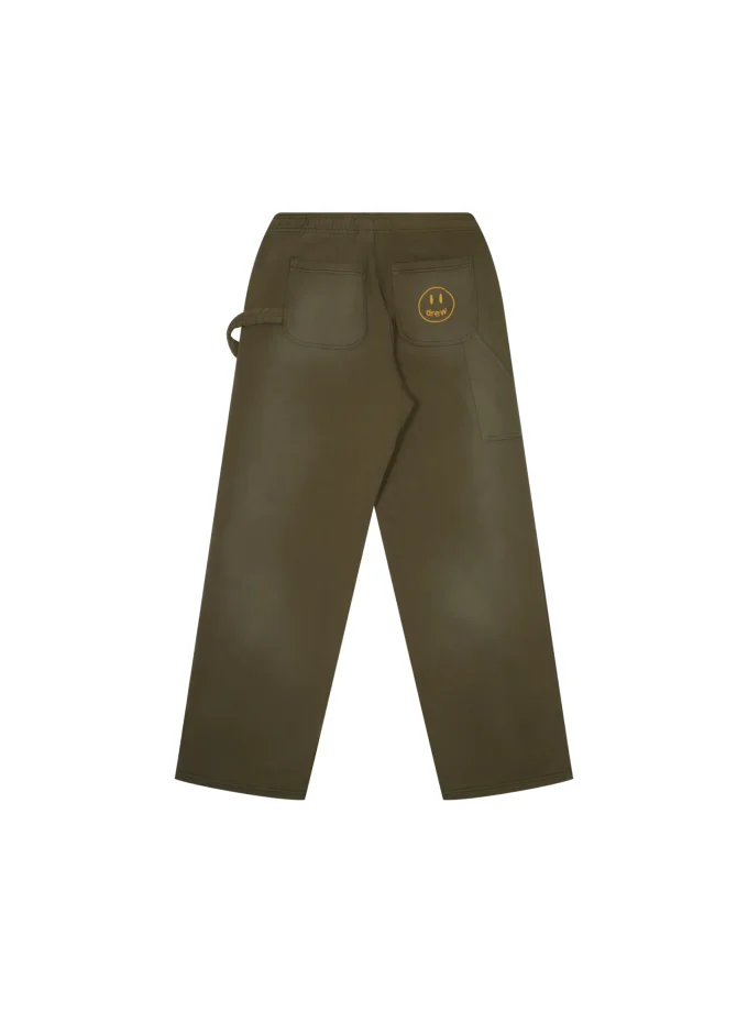 Scribble Carpenter Sweatpant Faded Olive