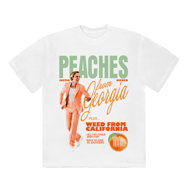 Justin Bieber Peaches T-Shirt