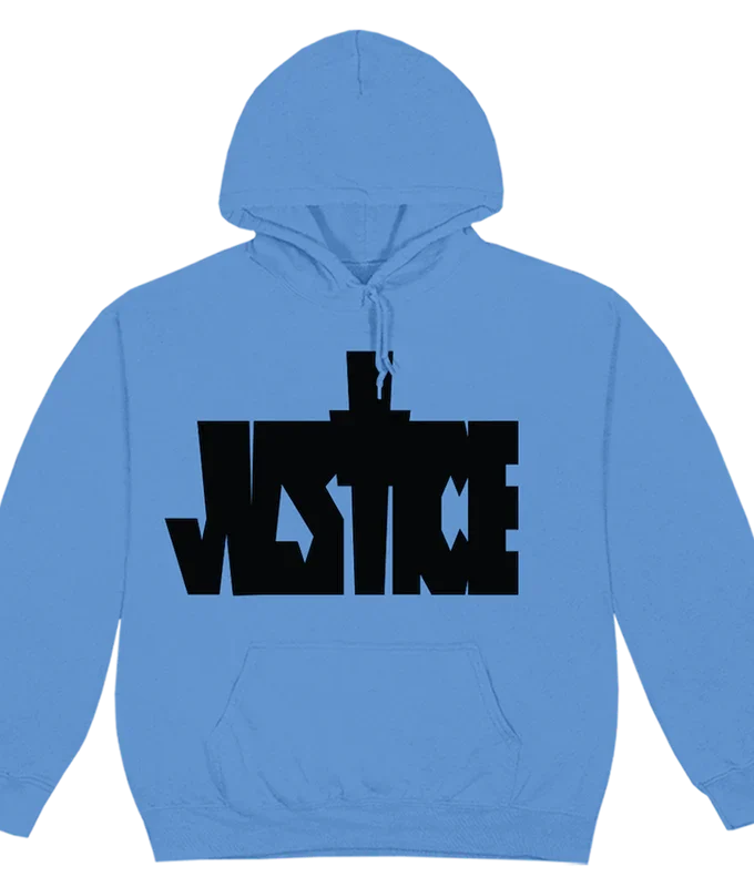 Justine Bieber Blue Justice Hoodie