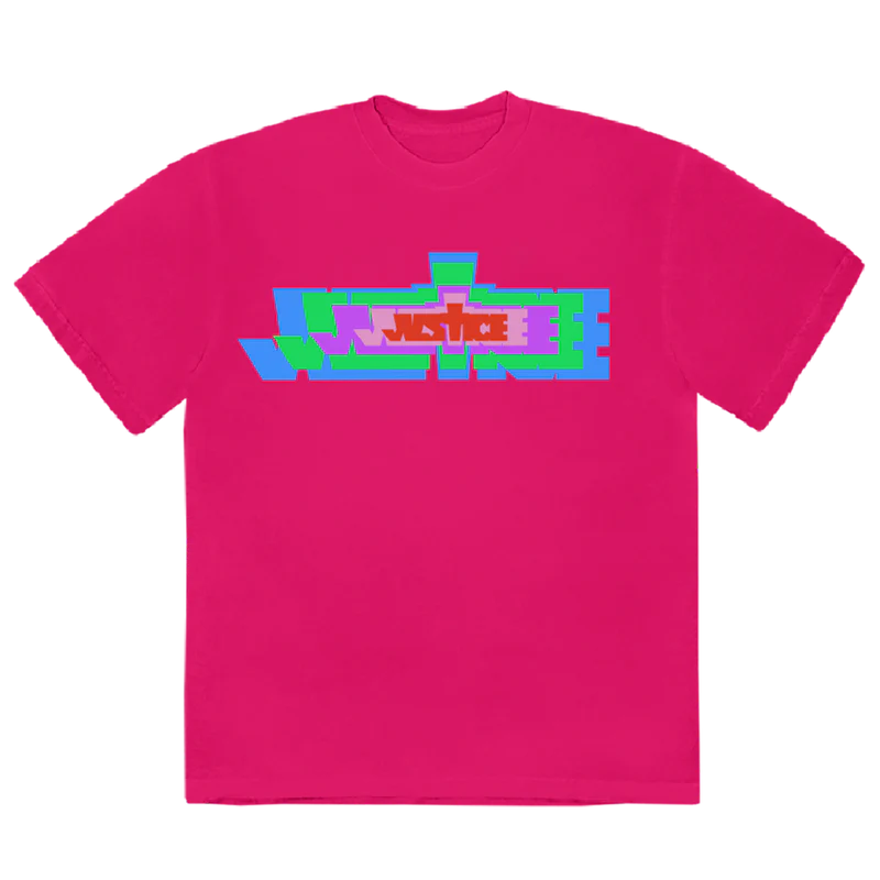 Justin Bieber Justice Pink T-Shirt