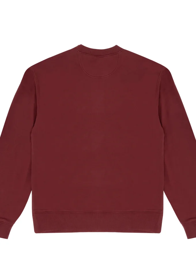 Sketch Mascot Crewneck Burgundy