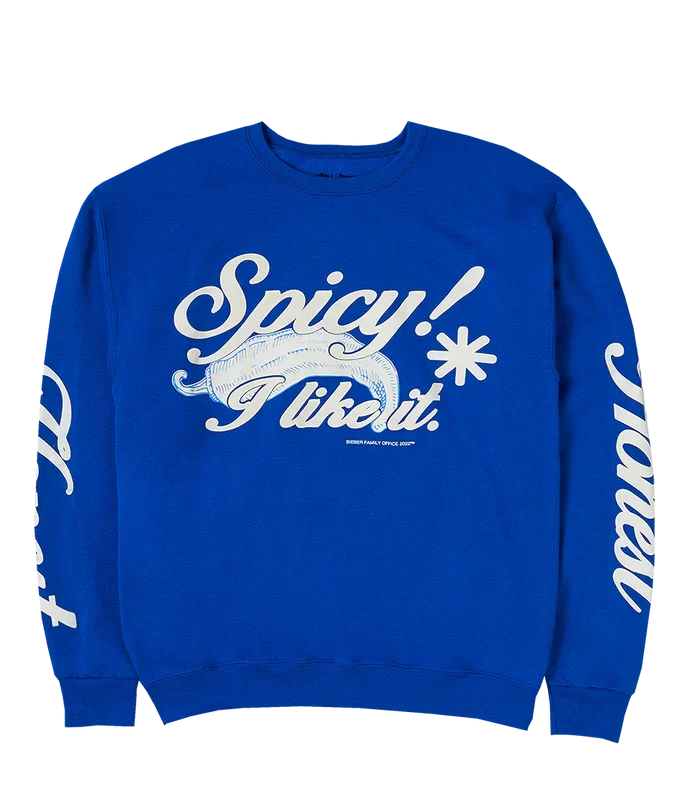 Justin Bieber Blue Sweatshirt