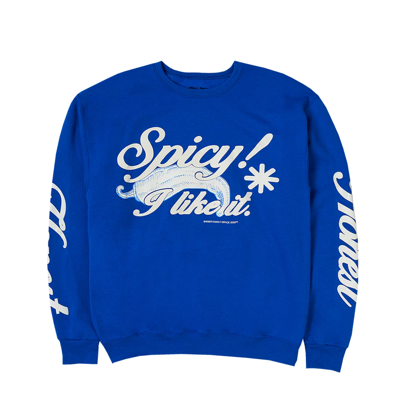 Justin Bieber Blue Sweatshirt