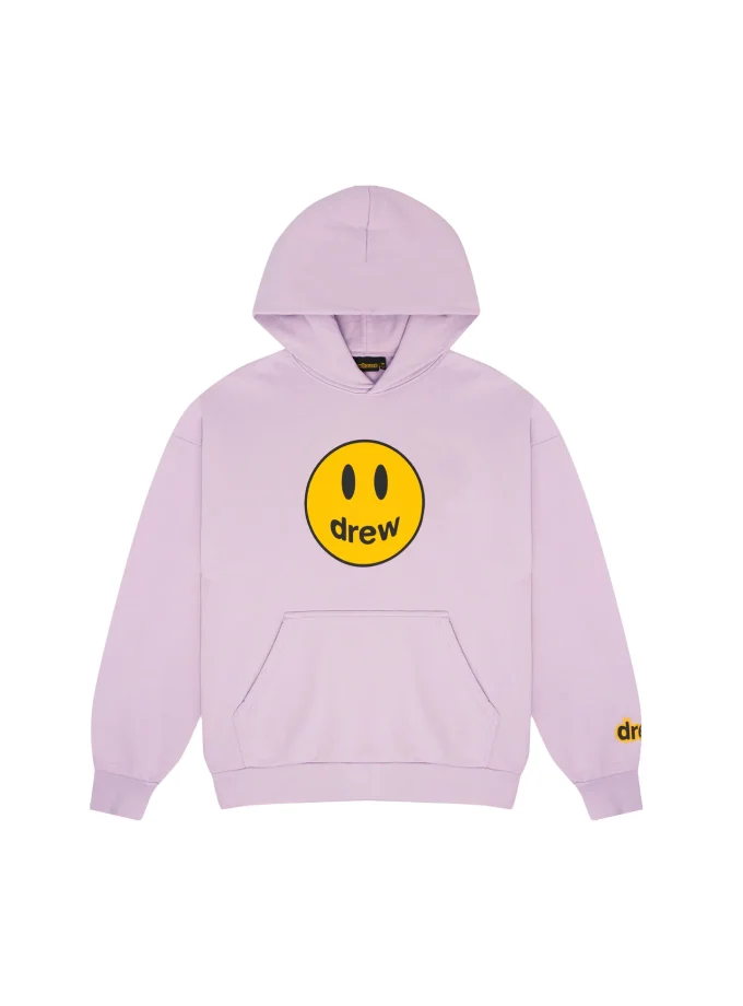 mascot oversized hoodie lilac