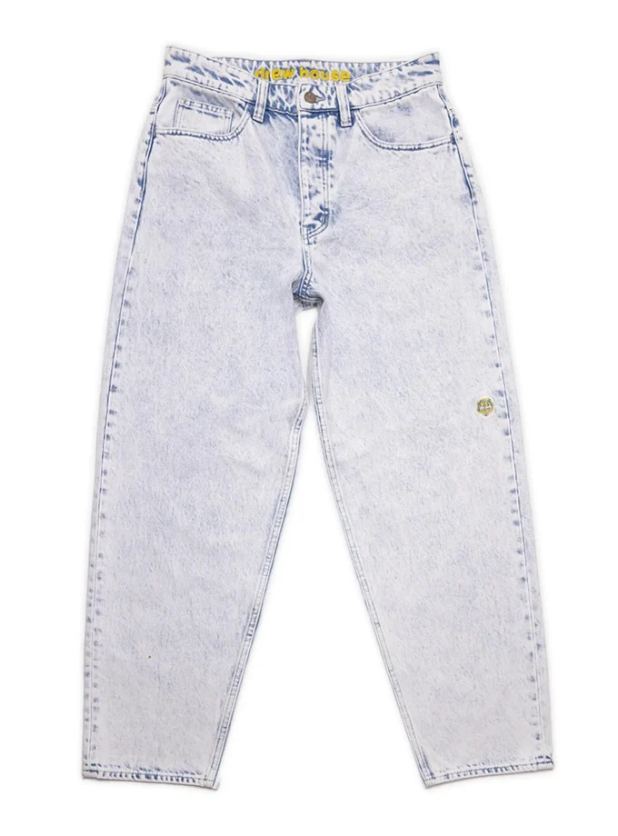 Tapered Baggy Jean Painted Indigo