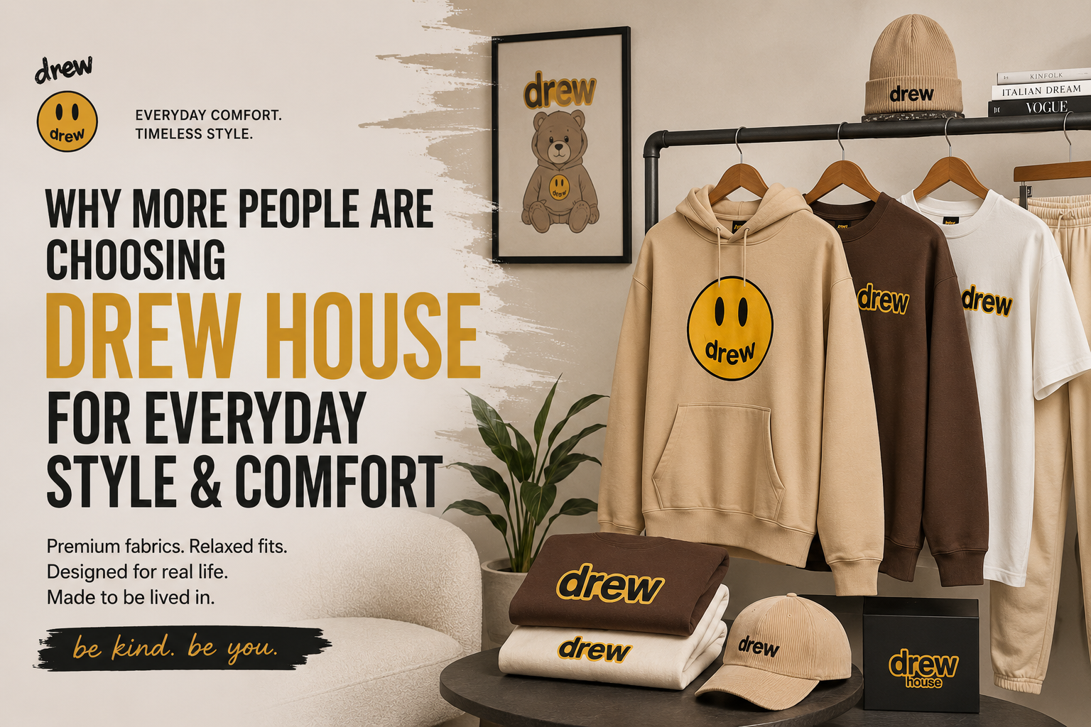 Why More People Are Choosing Drew House for Everyday Style and Comfort