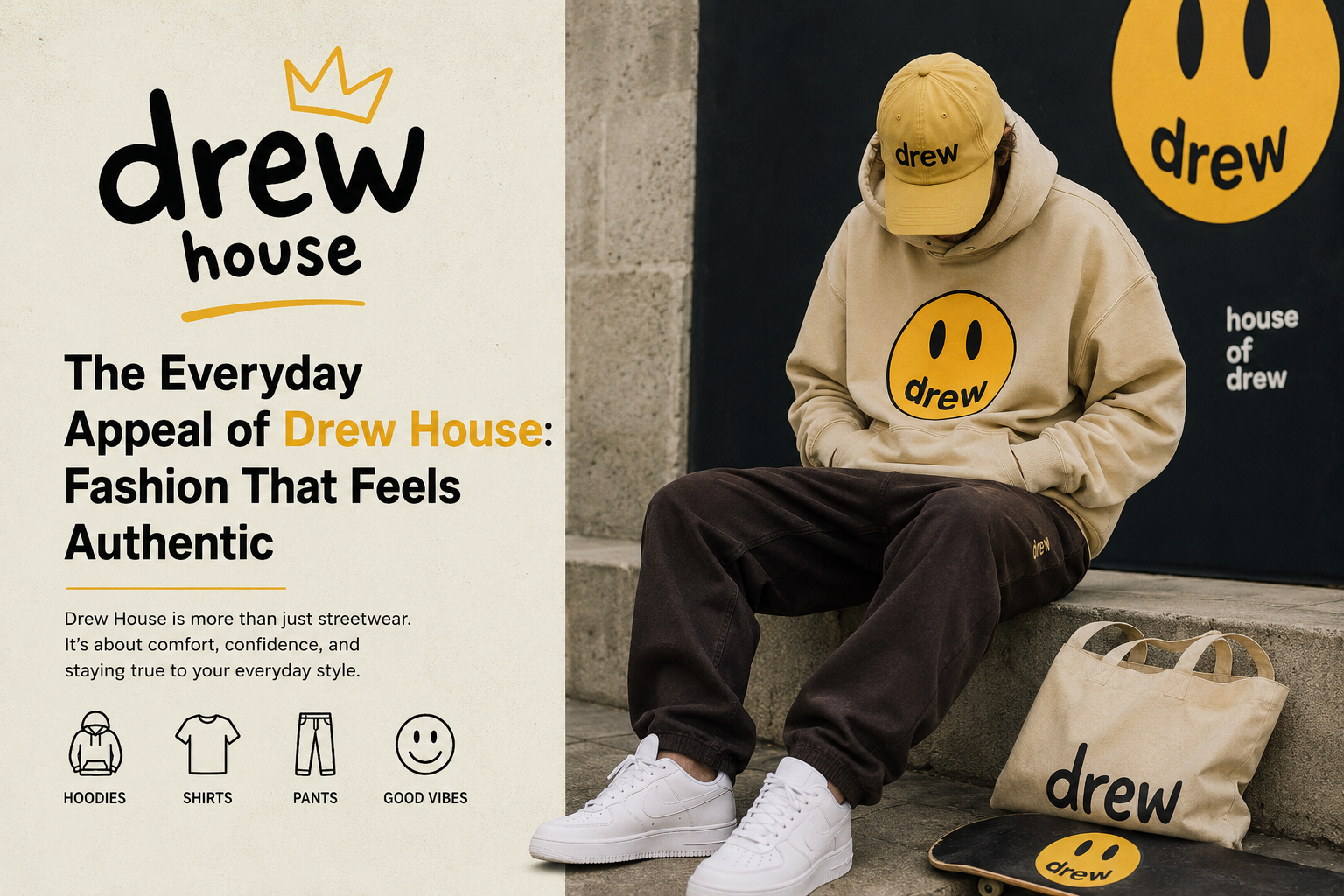 The Everyday Appeal of Drew House: Fashion That Feels Authentic