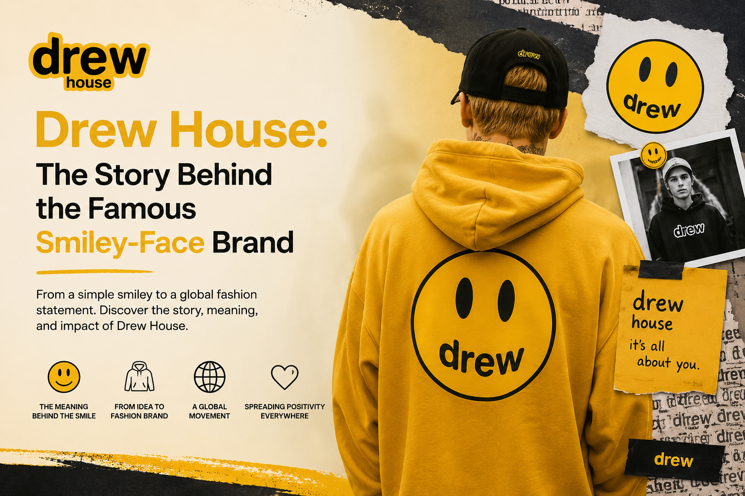 Drew House The Story Behind the Famous Smiley-Face Brand