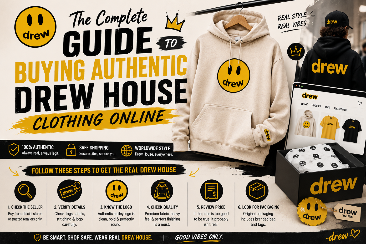 The Complete Guide to Buying Authentic Drew House Clothing Online