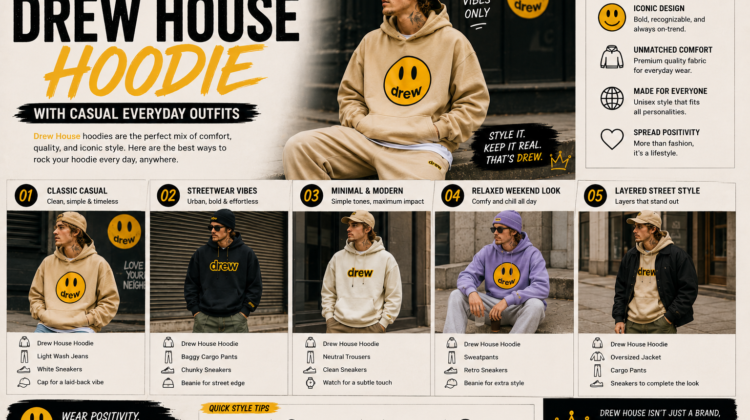 Top Ways to Wear a Drew House Hoodie With Casual Everyday Outfits