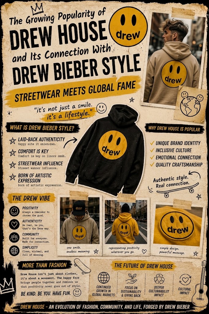 The Growing Popularity of Drew House and Its Connection With Drew Bieber Style