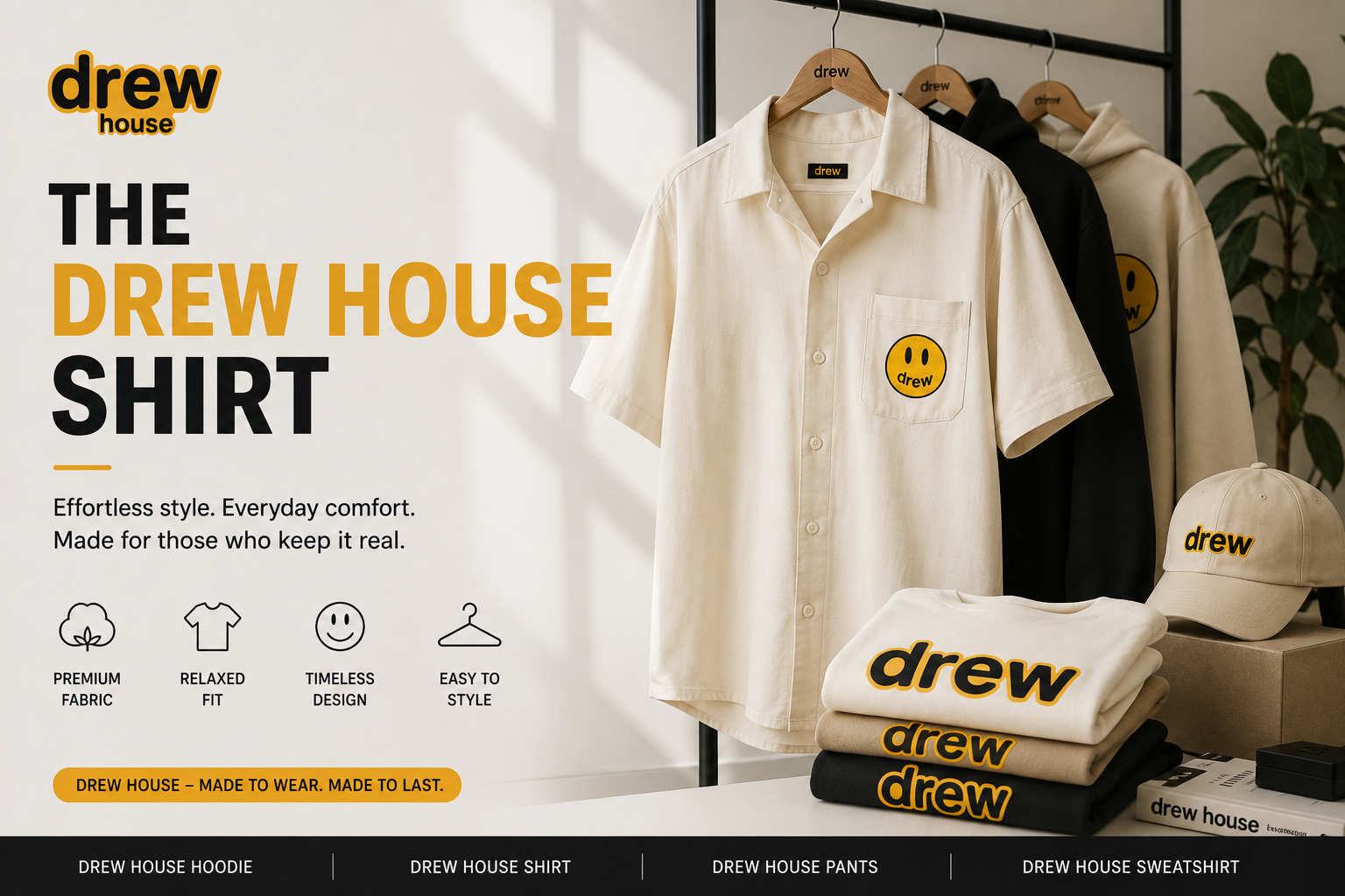Why the Drew House Shirt Is Becoming a Wardrobe Essential for Modern Streetwear