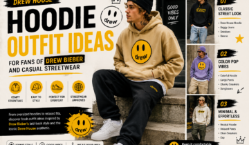 Drew House Hoodie Outfit Ideas for Fans of Drew Bieber and Casual Streetwear