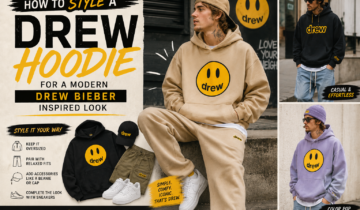 How to Style a Drew House Hoodie for a Modern Drew Bieber Inspired Look
