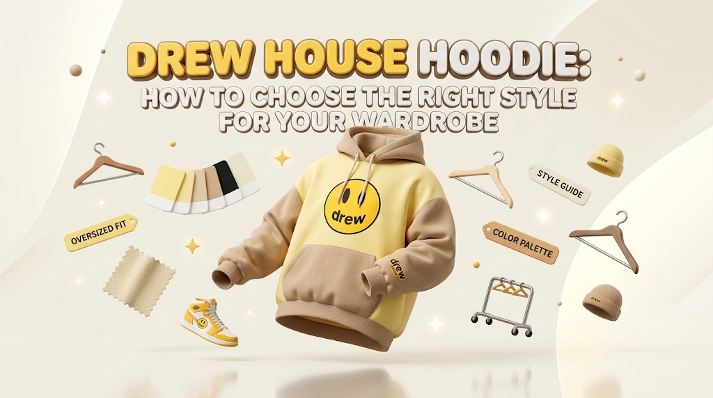 Drew House Hoodie: How to Choose the Right Style for Your Wardrobe